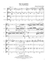 Con te Partiro - Francesco Sartori - Partition - Quatuors